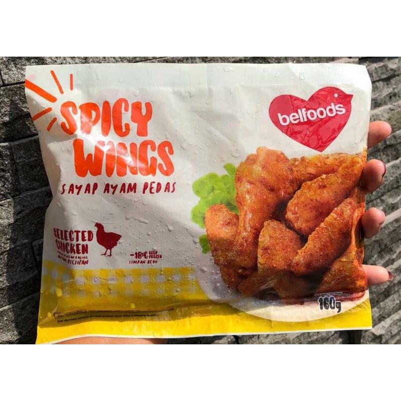 

Spicy wings sayap ayam pedas belfoods