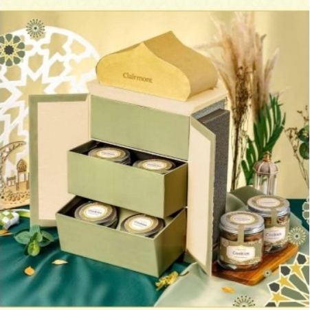 

Hampers Clairmont Blessed Ramadan Gift Hadiah Idul Fitri / Lebaran 2024