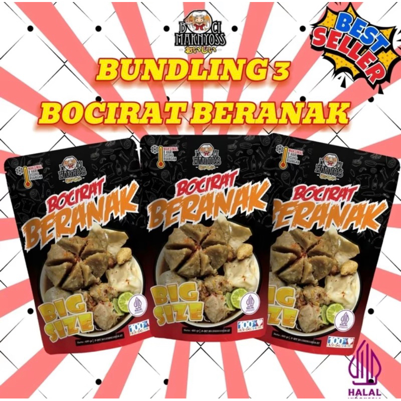 

BUNDLING 3 BOCIRAT BERANAK BOCI MAKNYOSS