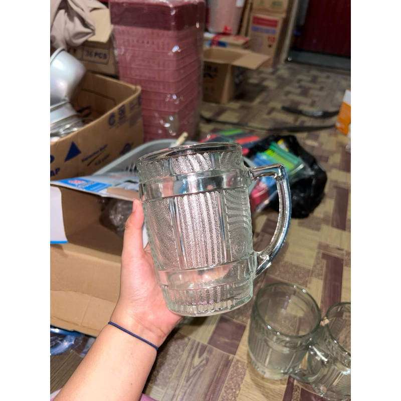 Ready gelas kedaung 570ml/gelas kaca jumbo