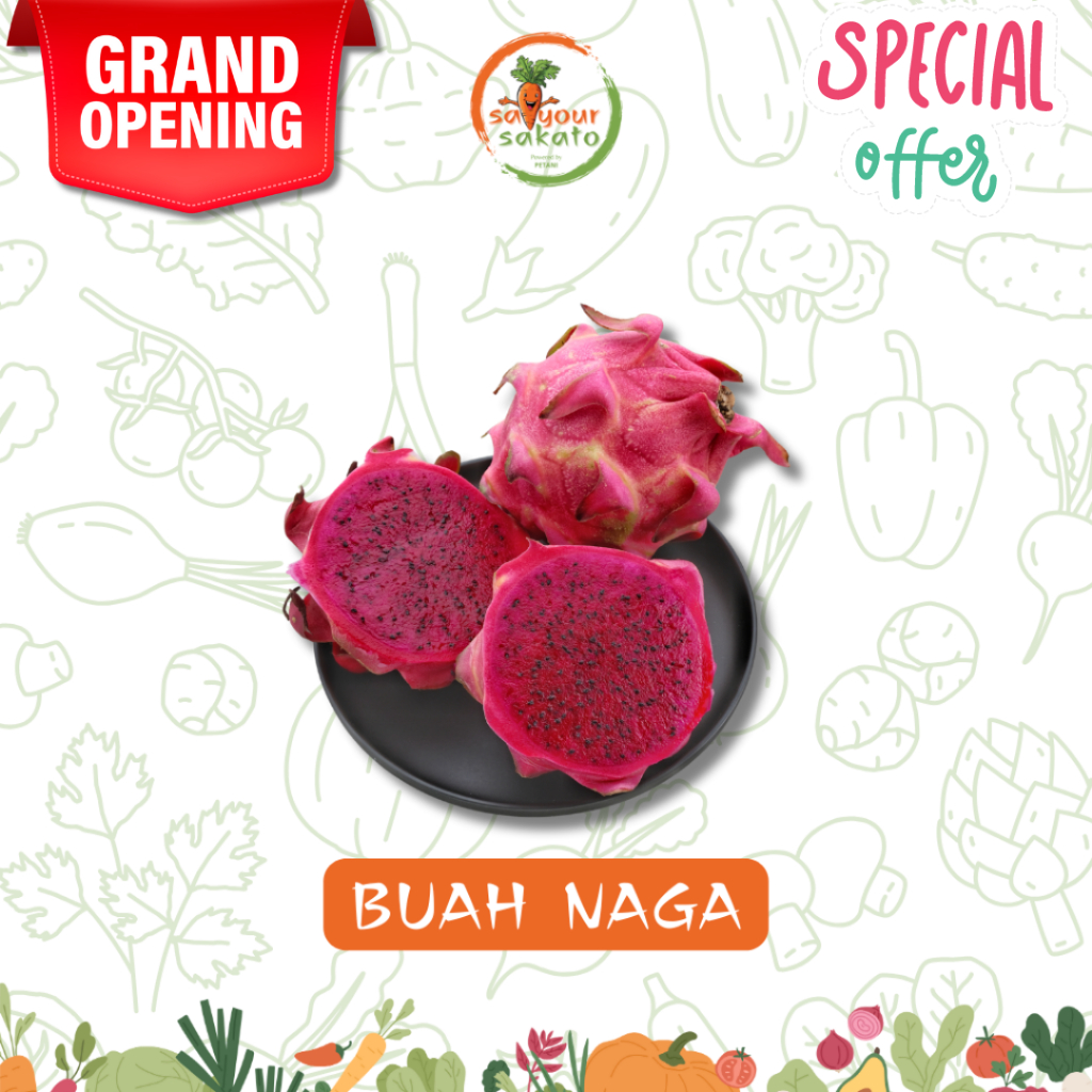 

Buah Naga Saiyour Sakato