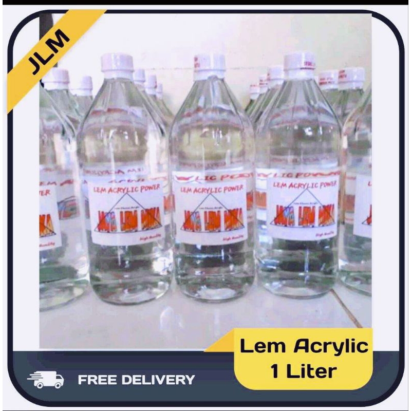 LEM AKRILIK / ACRYLIC 1 LITER ± SUNTIKAN