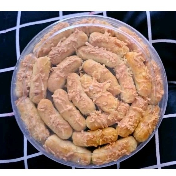 

Kastengel Jumbo isi 4 toples Wisjman Keju Edam/apel