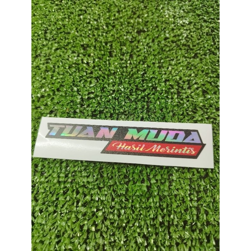 STIKER TUAN MUDA HOLOGRAM VIRAL TERBARU