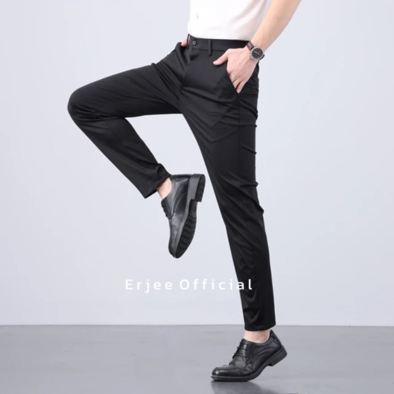 Celana Bahan Dasar Formal Pria Slimfit Kantor Premium Size 27 Sampai 38