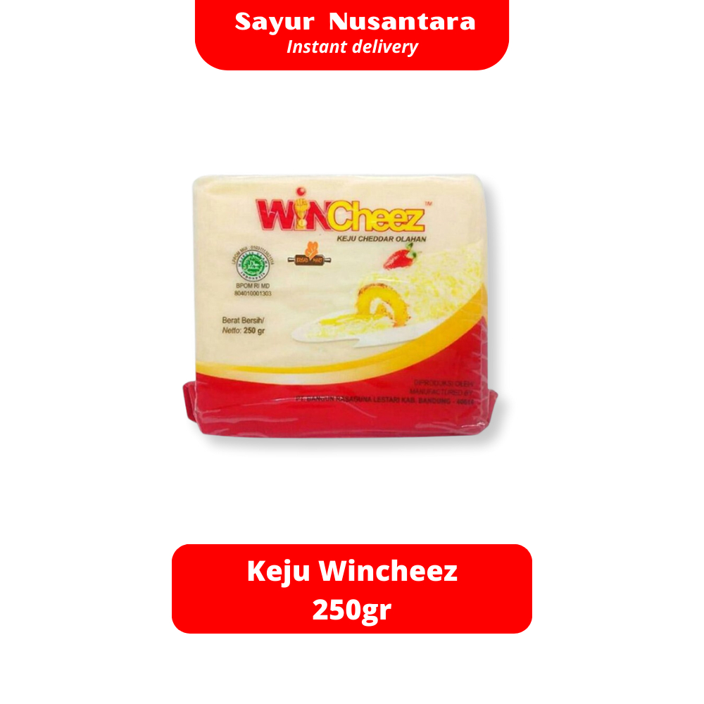 

Keju Wincheez 250gr - Sayur Nusantara