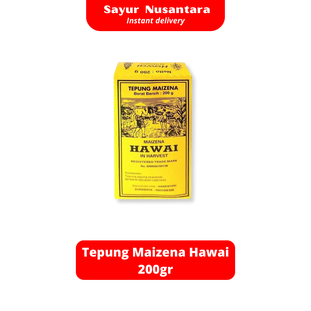 

Tepung Maizena Hawai 200gr - Sayur Nusantara