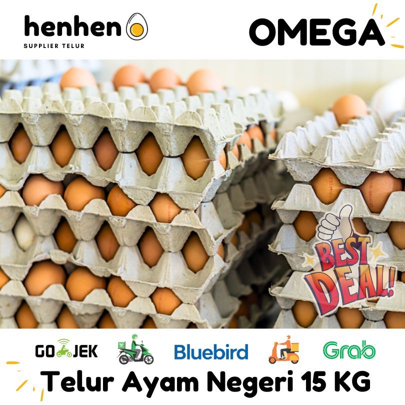 

TELUR AYAM NEGERI OMEGA PERIKAT 15kg HENMART