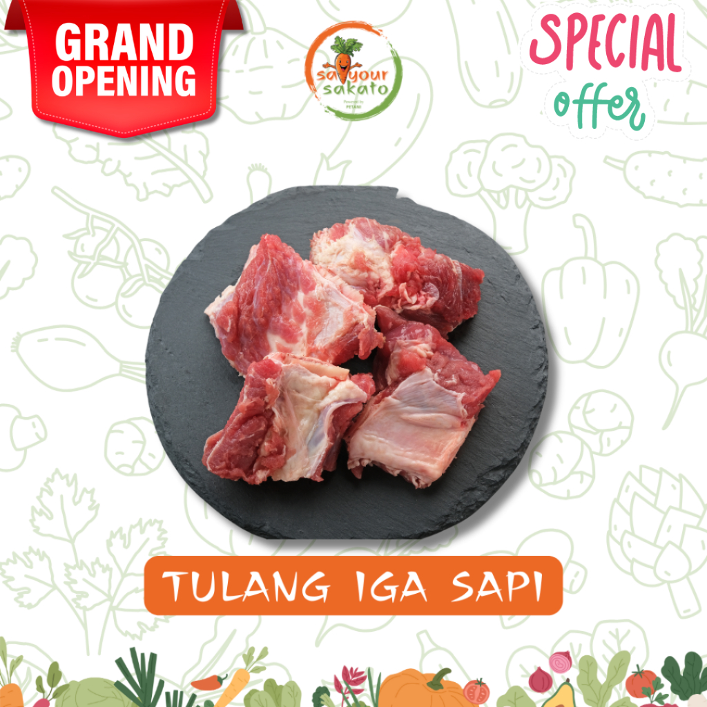 

Tulang Iga Sapi Rib Saiyour Sakato