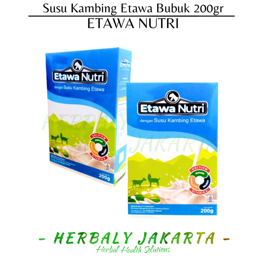 

Susu kambing etawa nutri 200gr rasa original