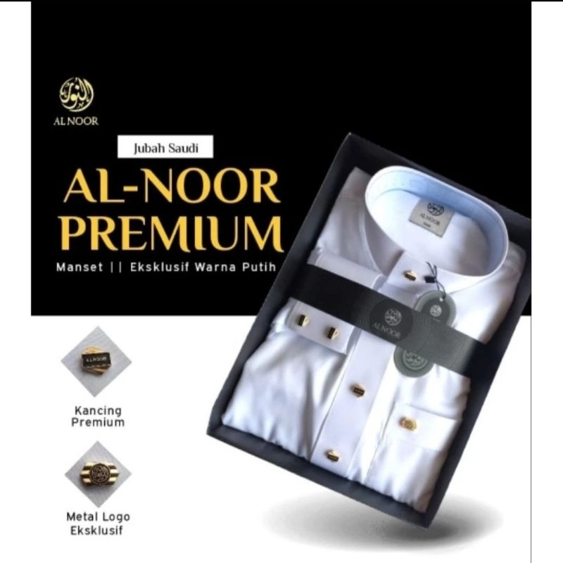 JUBAH AL NOOR POLOS KANCING PREMIUM