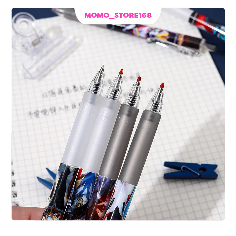 

(6PCS) pulpen gel sanrio motif ultraman pena kantor sekolah aesthetic tinta hitam ketebalan 0.5mm
