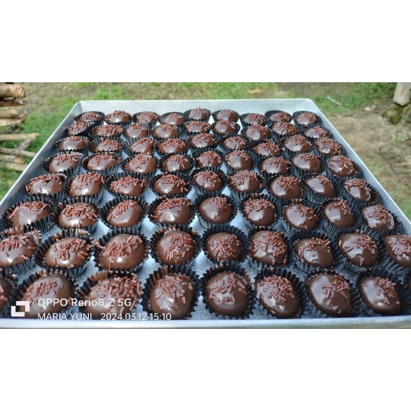 

Cookies Bola Cokelat Premium Toples 800ml