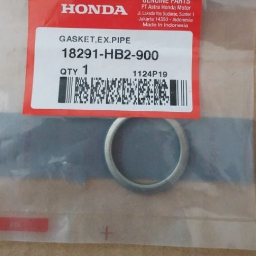 GASKET PIPE KNALPOT HONDA C50, C70, C90, LT110, Z 50 - KODE PART: 18291HB2900