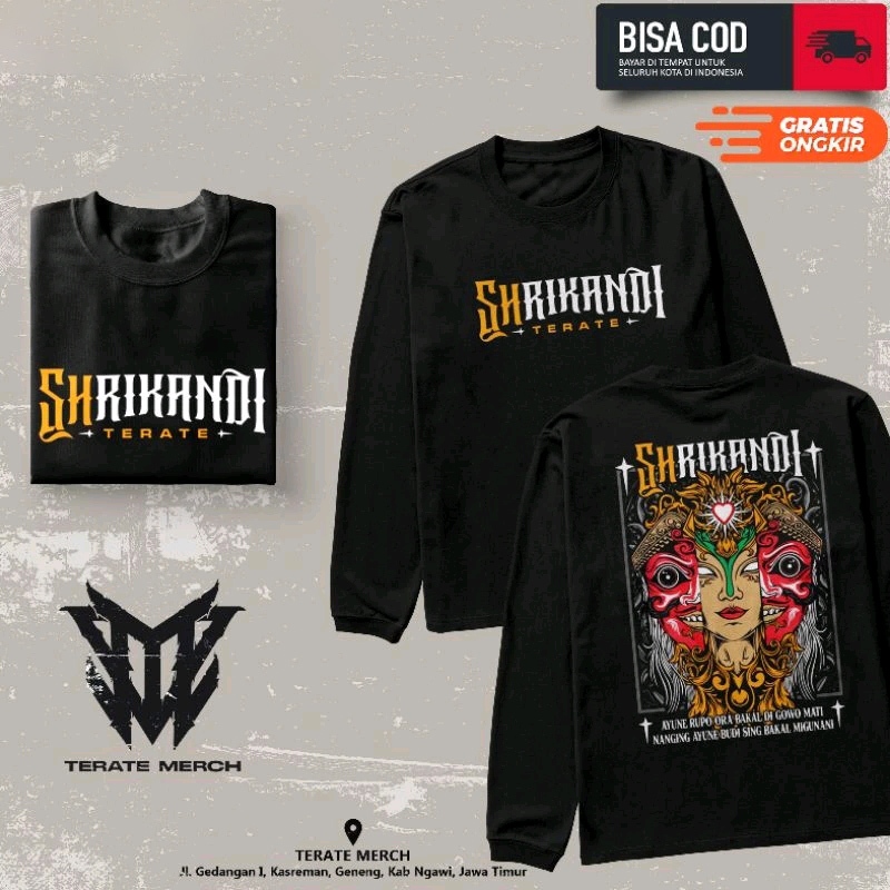 KAOS SRIKANDI PSHT - T SHIRT SRIKANDI PSHT - KAOS SRIKANDI LENGAN PANJANG - KAOS DISTRO