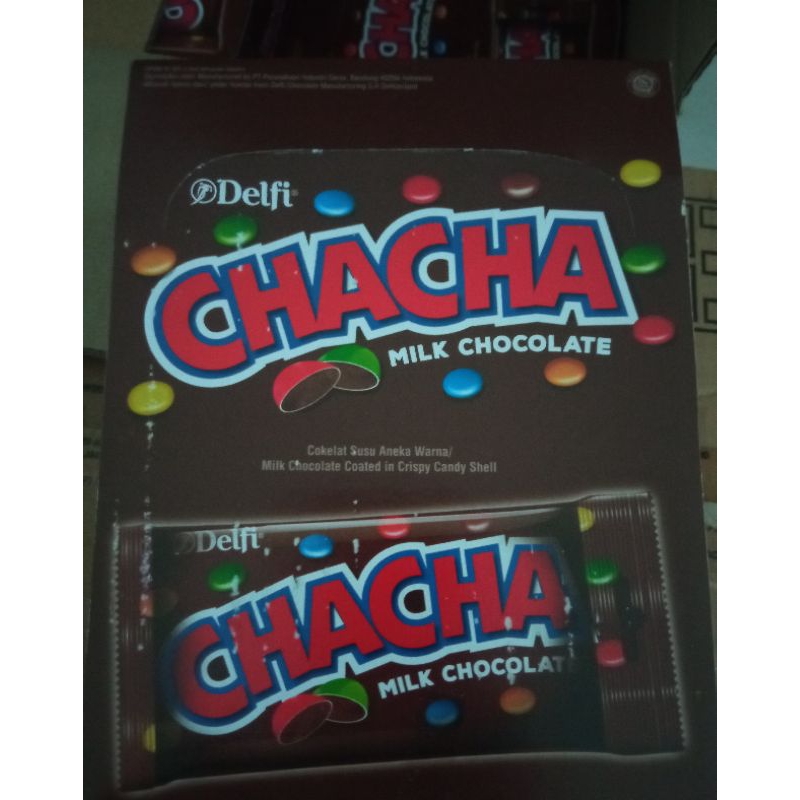 

DELFI CHACHA MILK CHOCOLATE 40 GR - 1 BOX 15 PCS