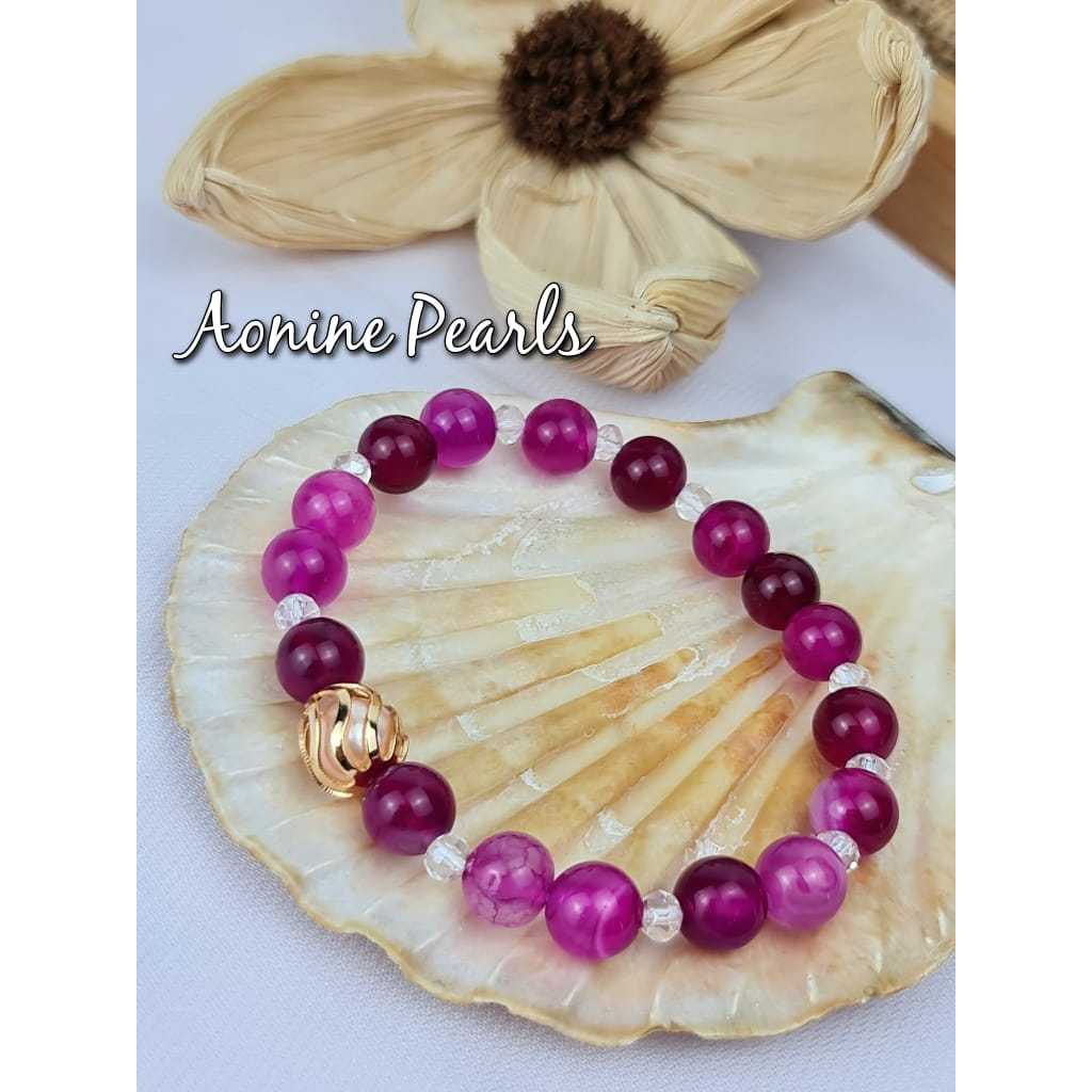 Gelang Meredith Agate Stone