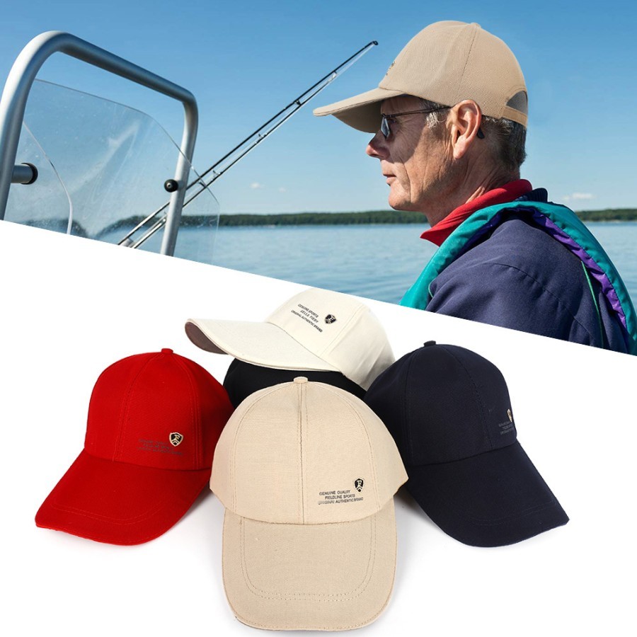 Topi baseball hat cap pria wanita fieldline sports Casual Adjustable