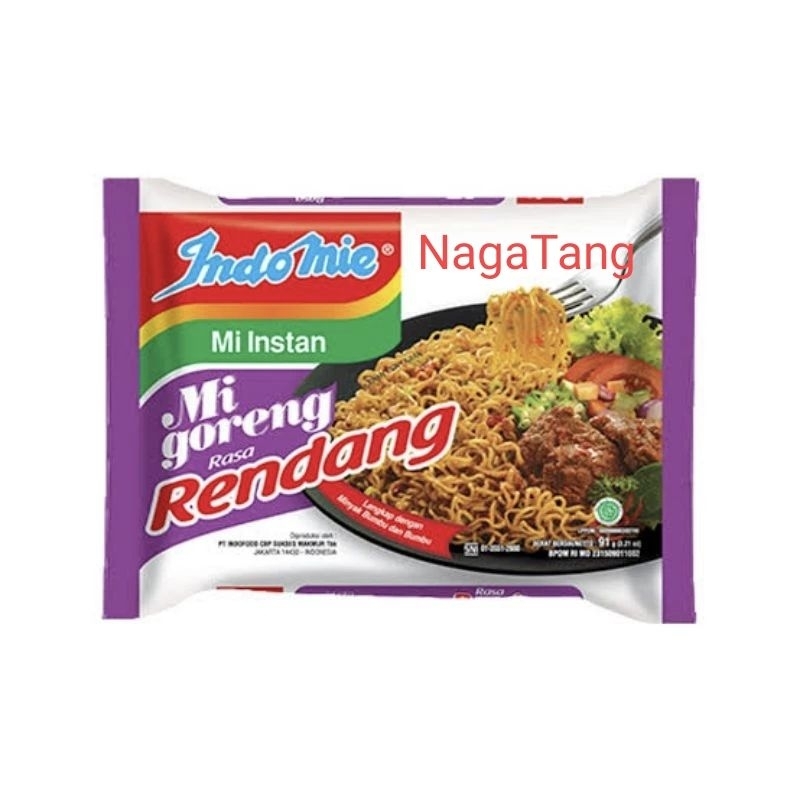 

INDOMIE GORENG RENDANG JUMBO