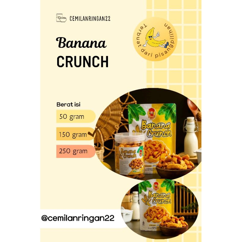 

banana crunch