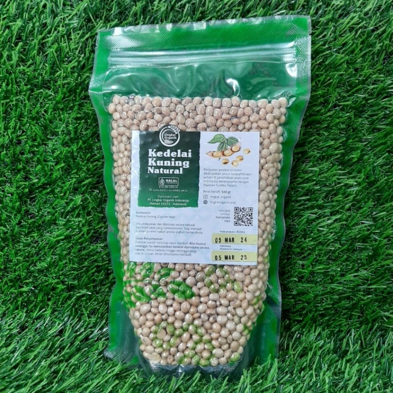 

Kacang Kedelai Kuning Lingkar Organik 500gr