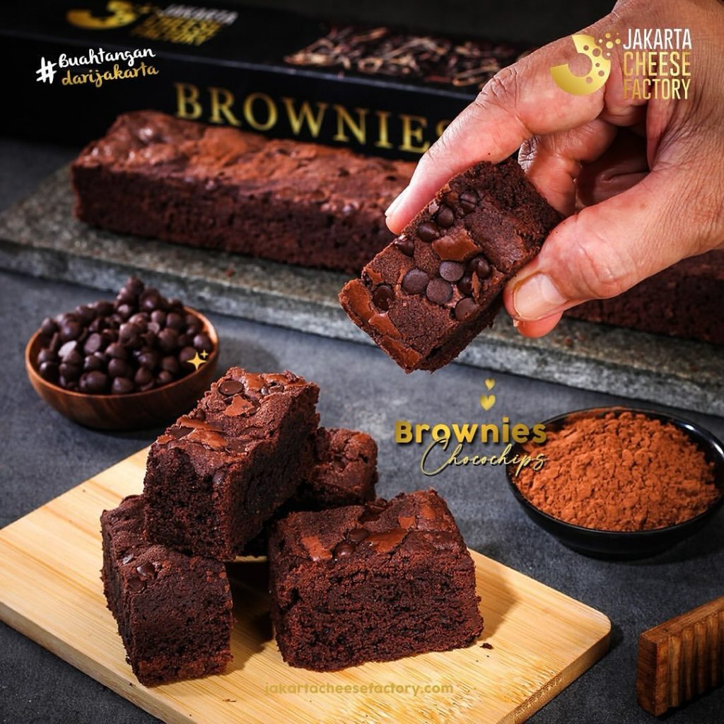

Brownies Chcochip Jakarta Cheese Factory