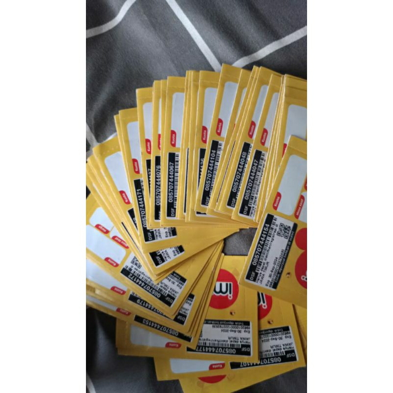 INDOSAT Kartu Kosongan