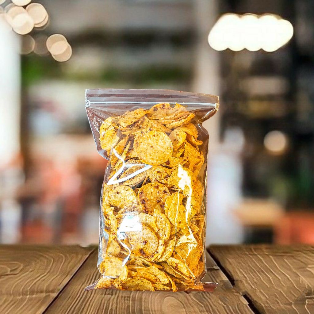 

KERUPUK KERIPIK SNACK OPAK PEDAS DAN ORIGINAL 200g TERLARIS