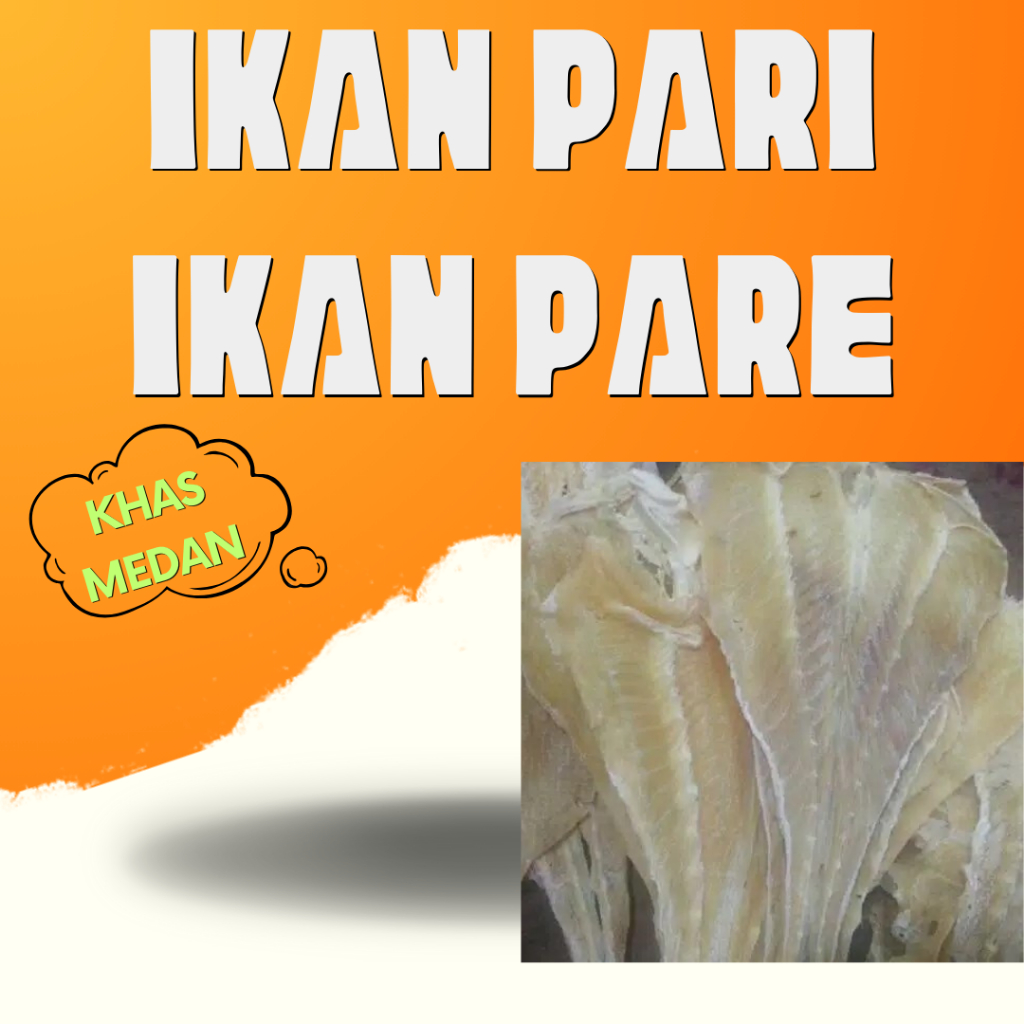 

Ikan Pari Tipis Medan 250gr JAC