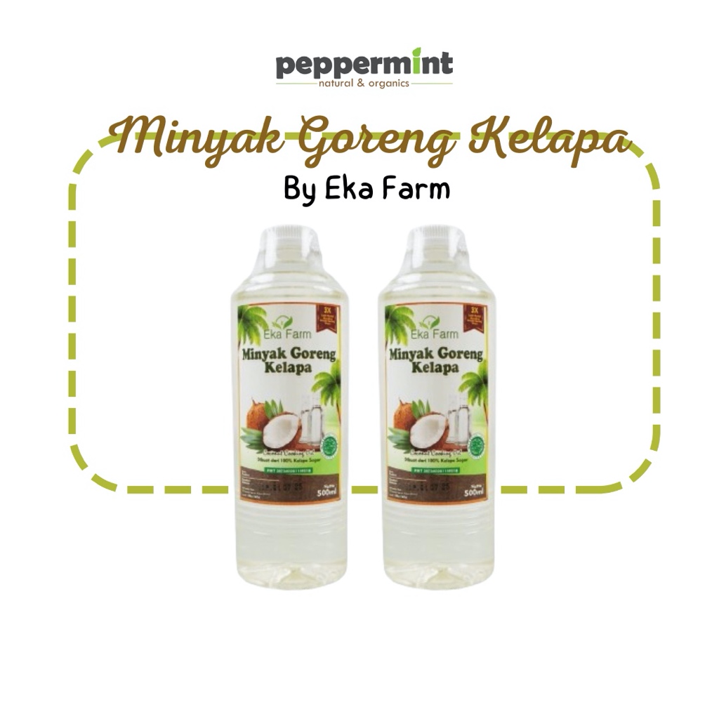 

Eka Farm Minyak Goreng Kelapa (500 ml) / Minyak Kelapa