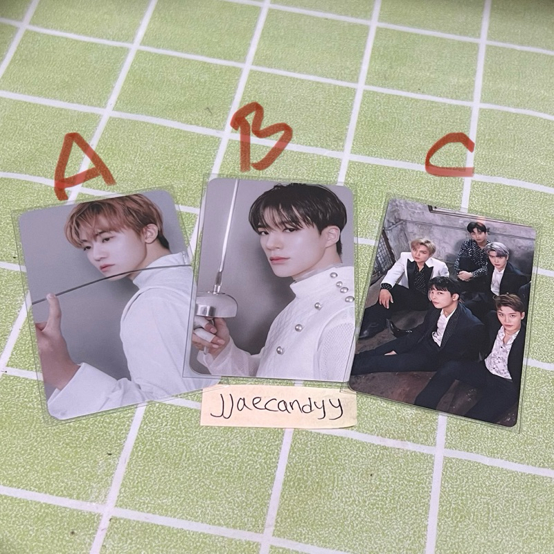 PHOTOCARD NCT OFFICIAL (JENO, JAEMIN, NCT DICON)