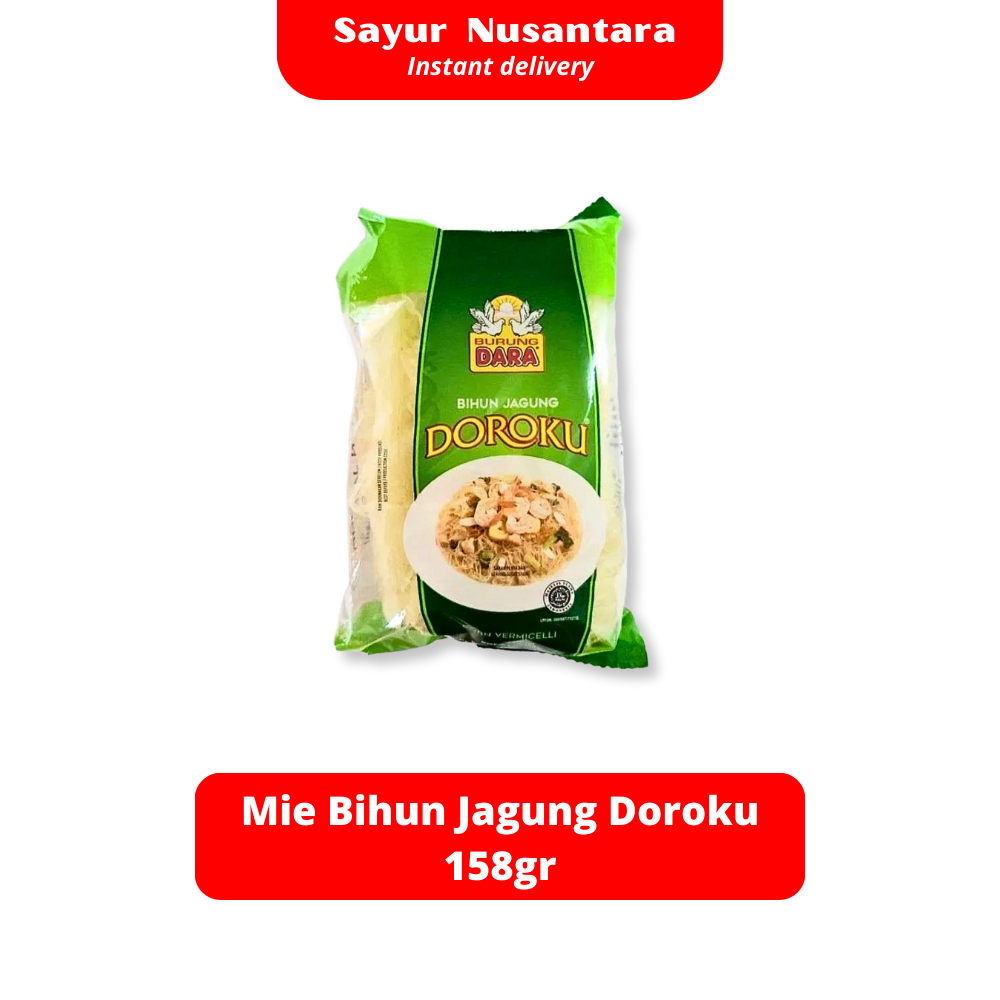 

Mie Bihun Jagung Doroku 158gr - Sayur Nusantara