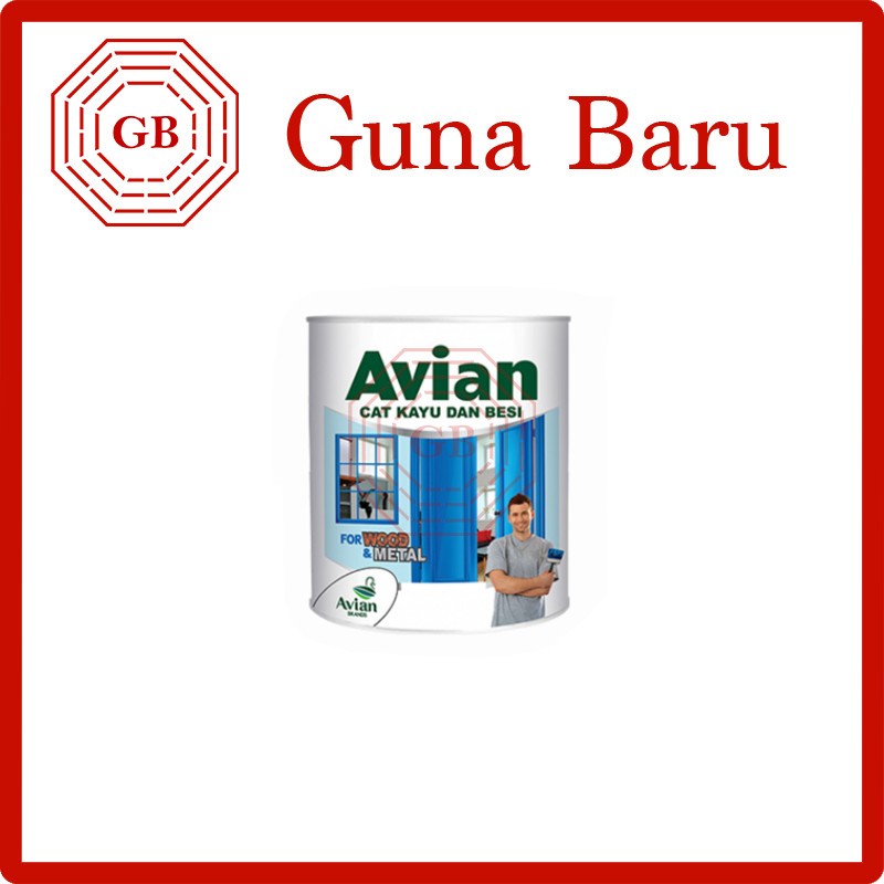 AVIAN CAT KAYU DAN BESI/ Cat Avian