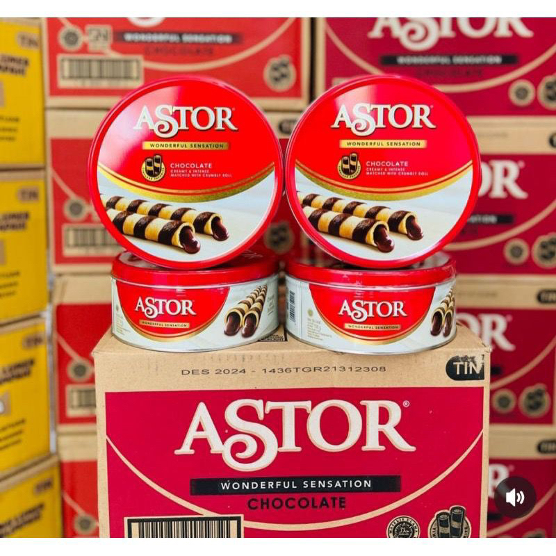 ASTOR astor choc can mini astor kecil kaleng diskon 10-15% live dan video