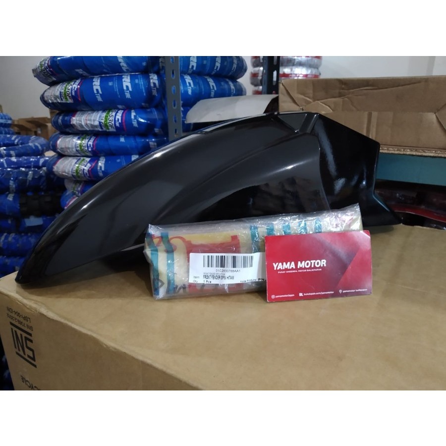 SPAKBOR DEPAN SPIN HITAM WIN