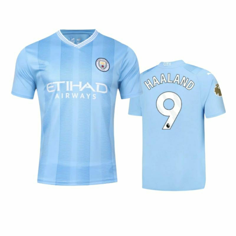 Jersey Anak Haaland Home Away Terbaru Setelan Bola Anak Bestseller