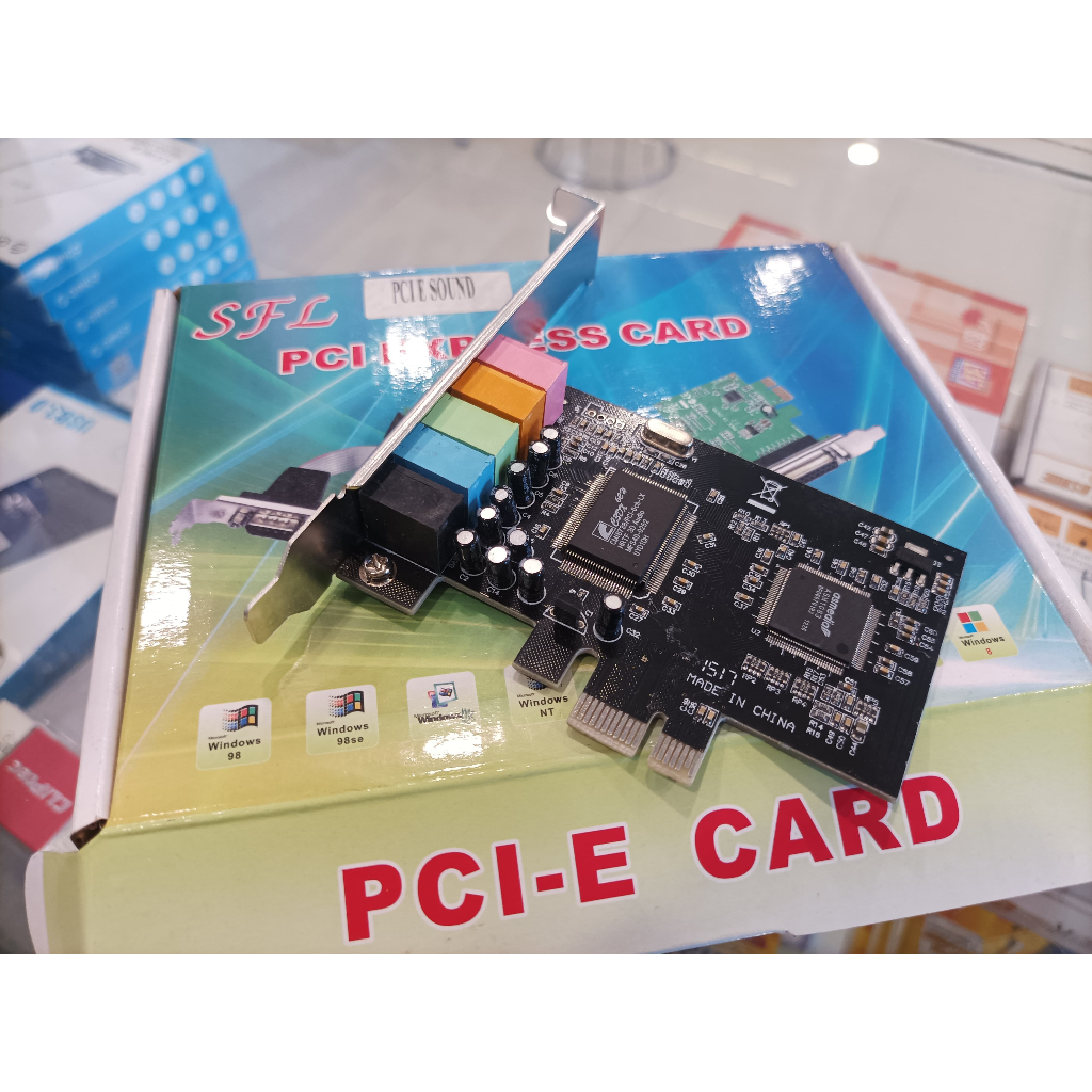 PCI EXPRESS CARD / PCI-E SOUND CARD