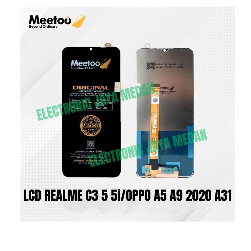 LCD FULLSET REALME C3 5 5i / OPPO A5 A9 2020 A31 UNIVERSAL