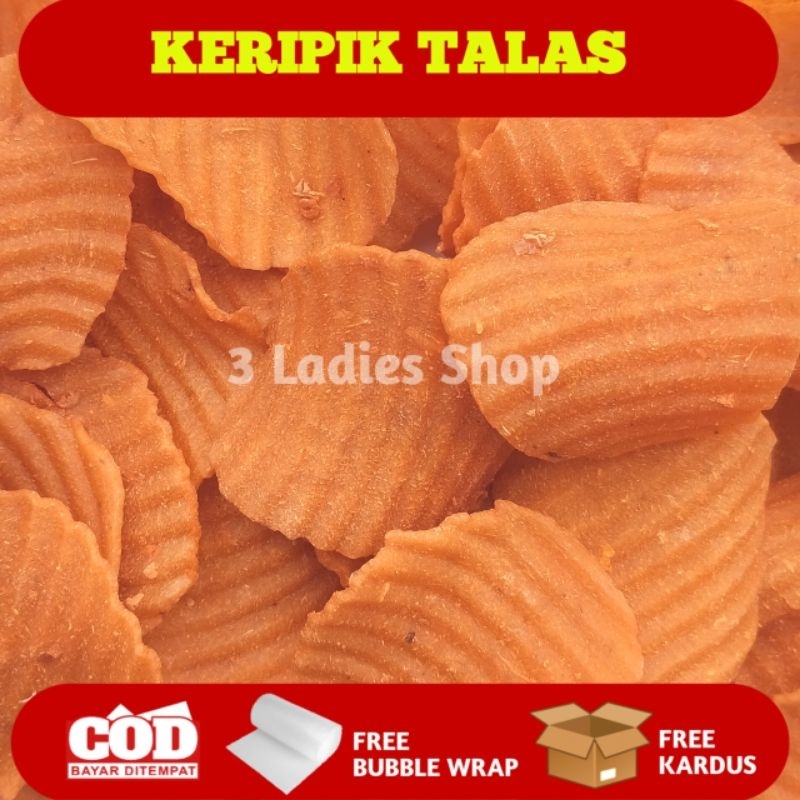 

Keripik Talas Mentah kemasan 250 Gram Free Bubble Wrap dan Kardus