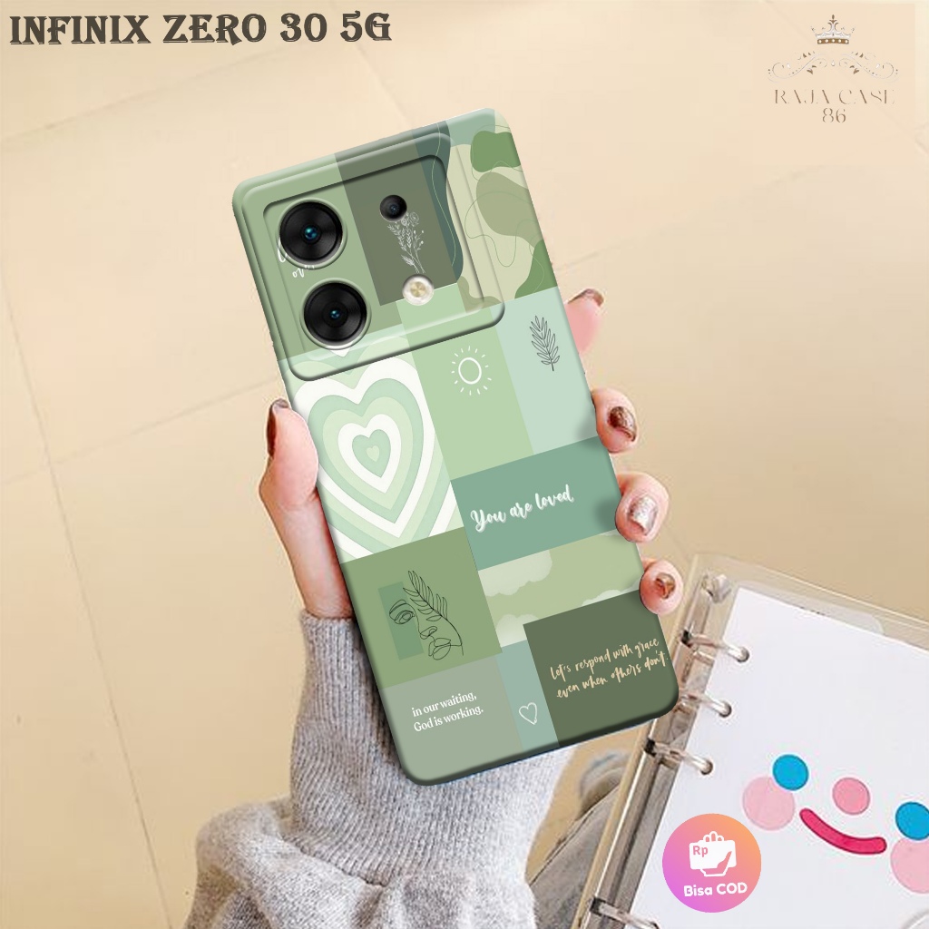 Case Infinix Zero 30 5G Terbaru - Rajacase - casing hp Zero 30 5G - Motif case Aesthetic - Pelindung