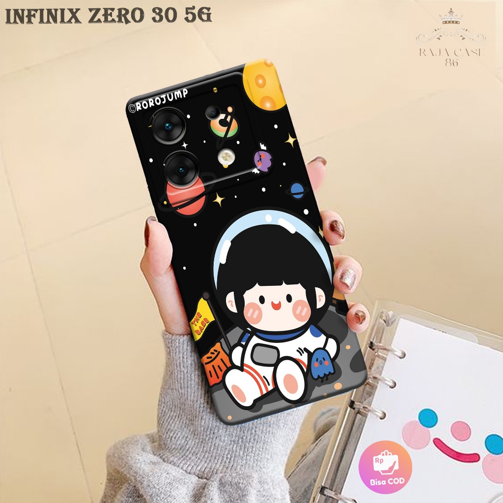 Case Infinix Zero 30 5G Terbaru - Rajacase - casing hp Zero 30 5G - Motif case Cartoon - Pelindung h