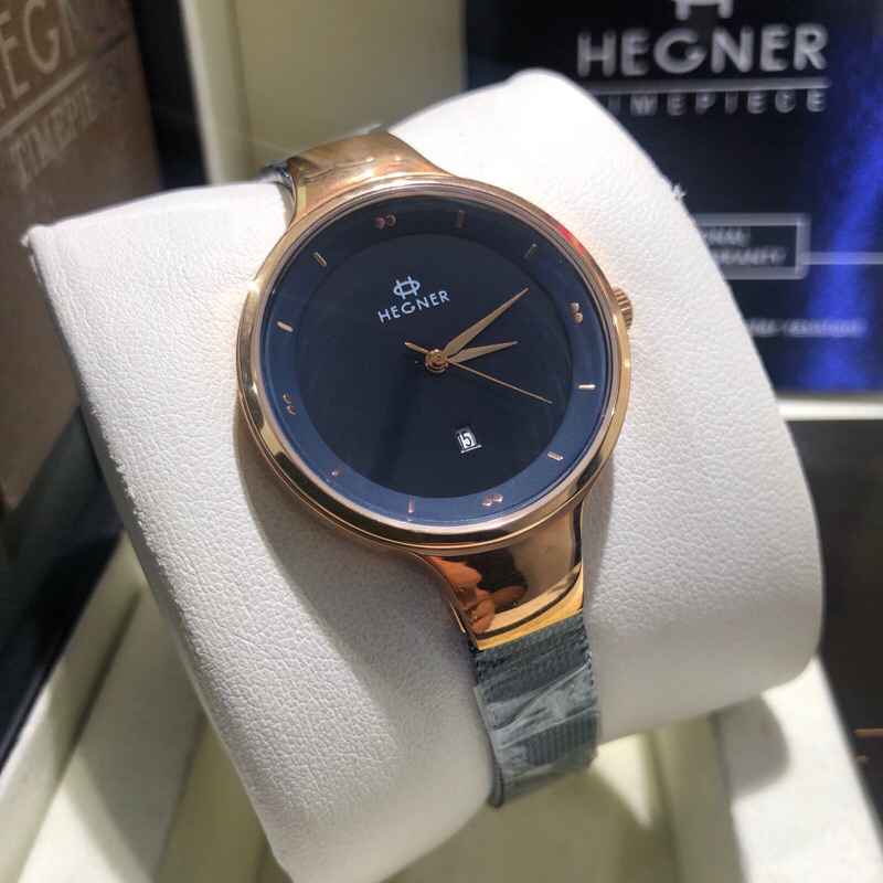 JAM TANGAN WANITA HEGNER 5054L / HW 5054L / HEGNER 5054 rantai pasir [ORIGINAL]