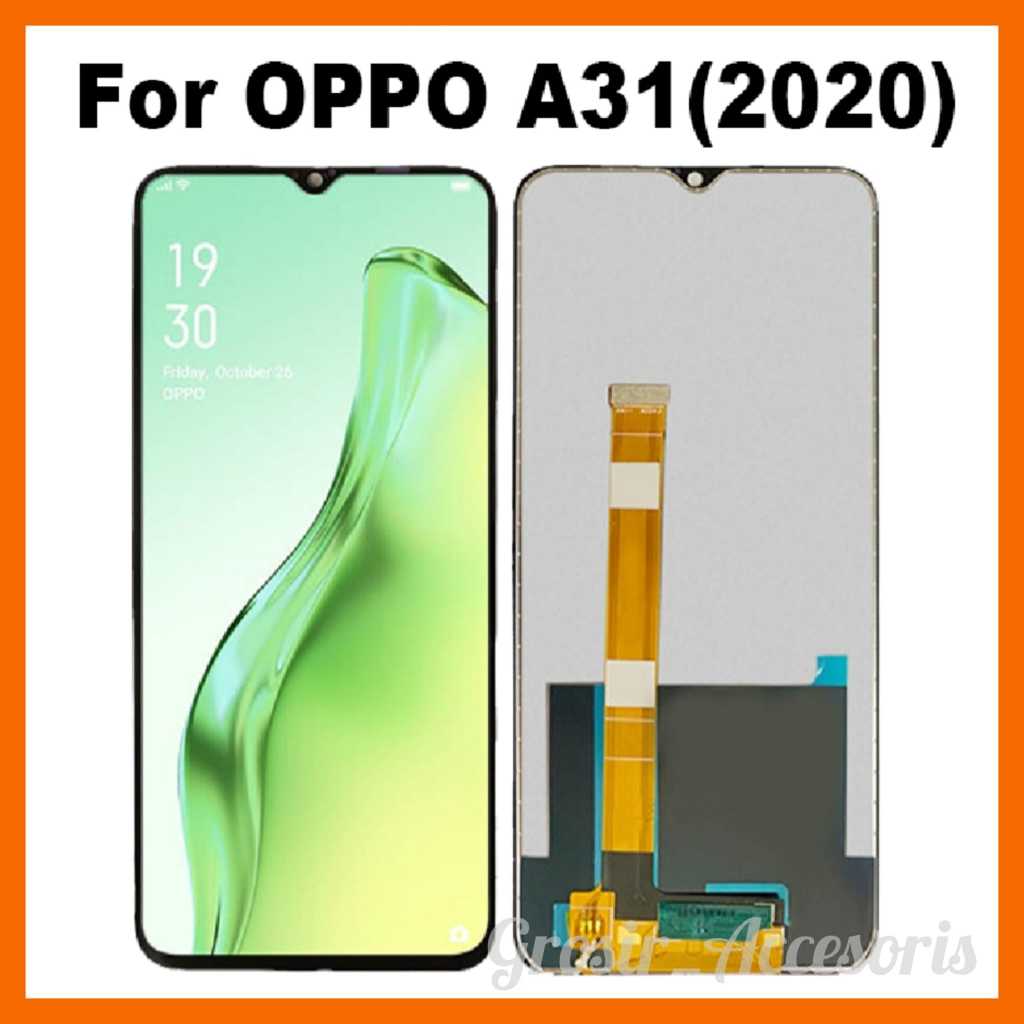 LCD OPPO A31 Original Fullset TOUCHSCREEN Ori Compatible For Glass Digitizer