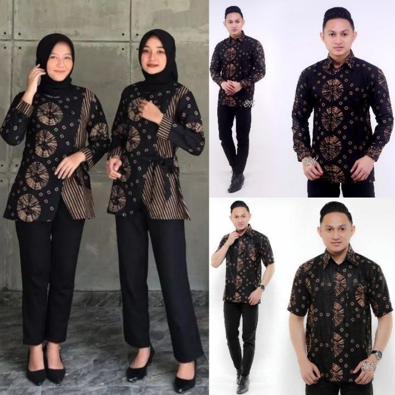 [ TERBARU ] ATASAN BATIK WANITA KERJA KANTOR ORIGINAL_BLOUSE BATIK DEWASA_PAKAIAN TRADISIONAL_KRMEJA