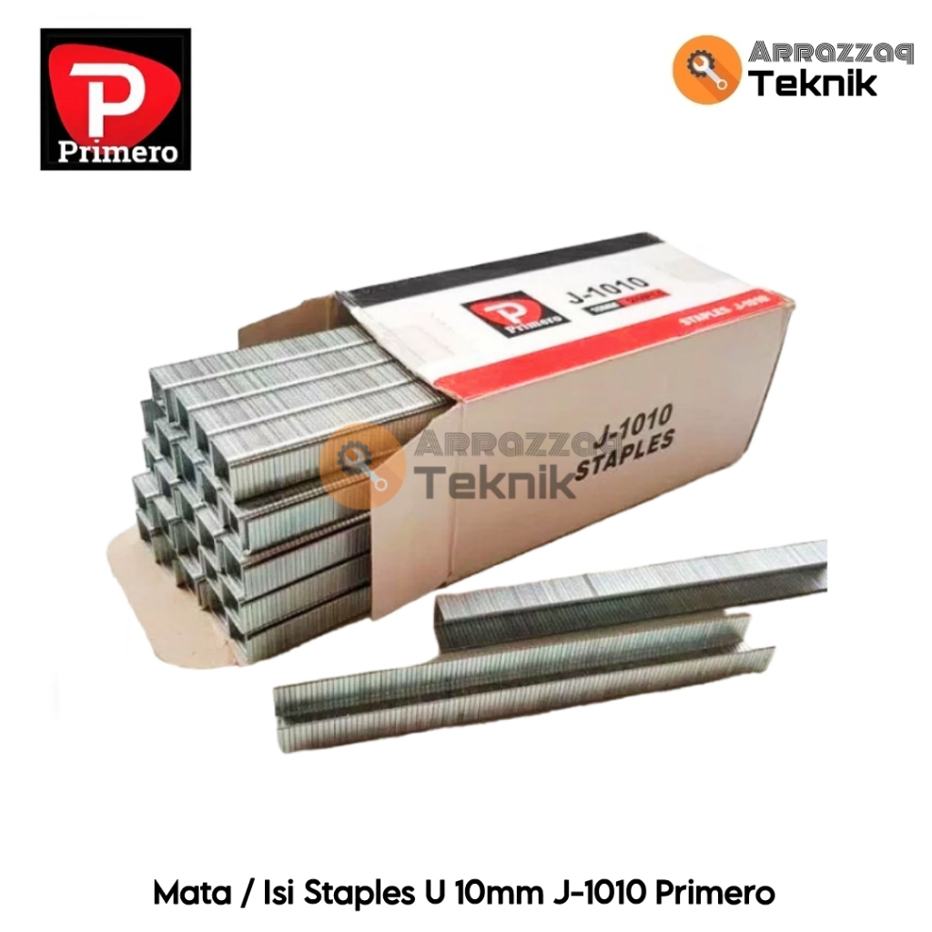 

Isi Staples Primero J1010 / Peluru Stapler J-1010 Mata Staples U 10mm