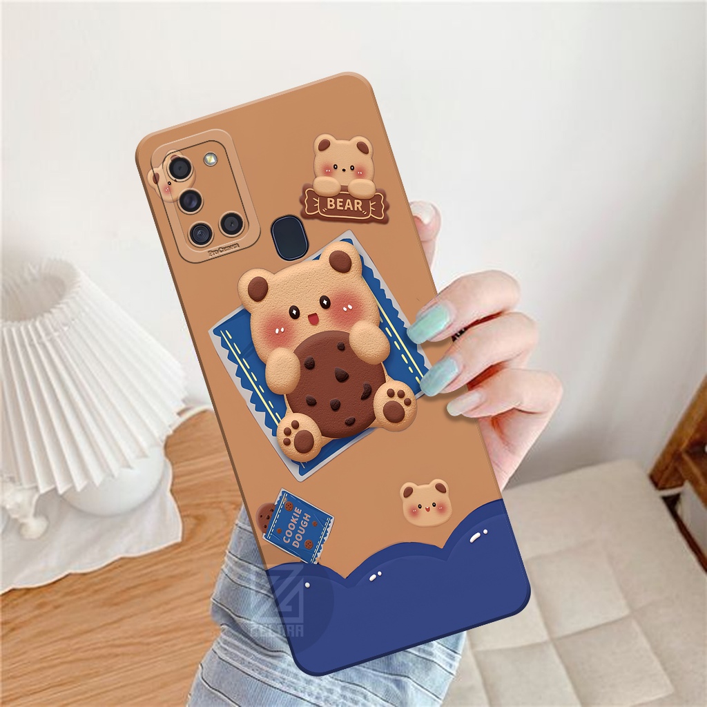 Case Samsung Galaxy A21S - Fashion Case Kartun - Softcase Samsung Galaxy A21S - Casing Samsung Galax