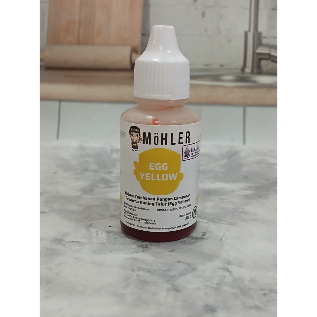 

Pewarna Makanan Mohler Egg Yellow 30g