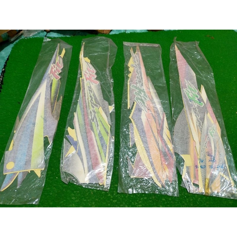 striping sticker Honda Supra fit lama original