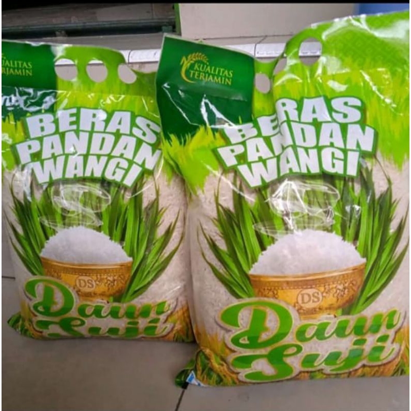

Beras Daun Suji Pandan Wangi 5L