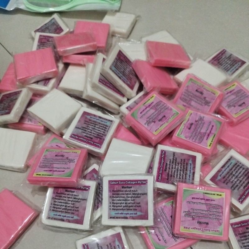 sabun mandi pemutih / sabun viral/ sabun mandi collagen